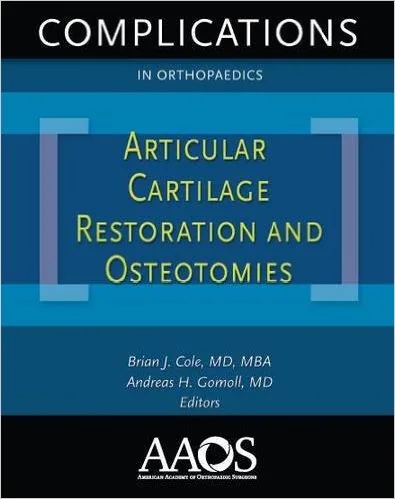 Cover of one of Dr. Gomoll's orthopedic books