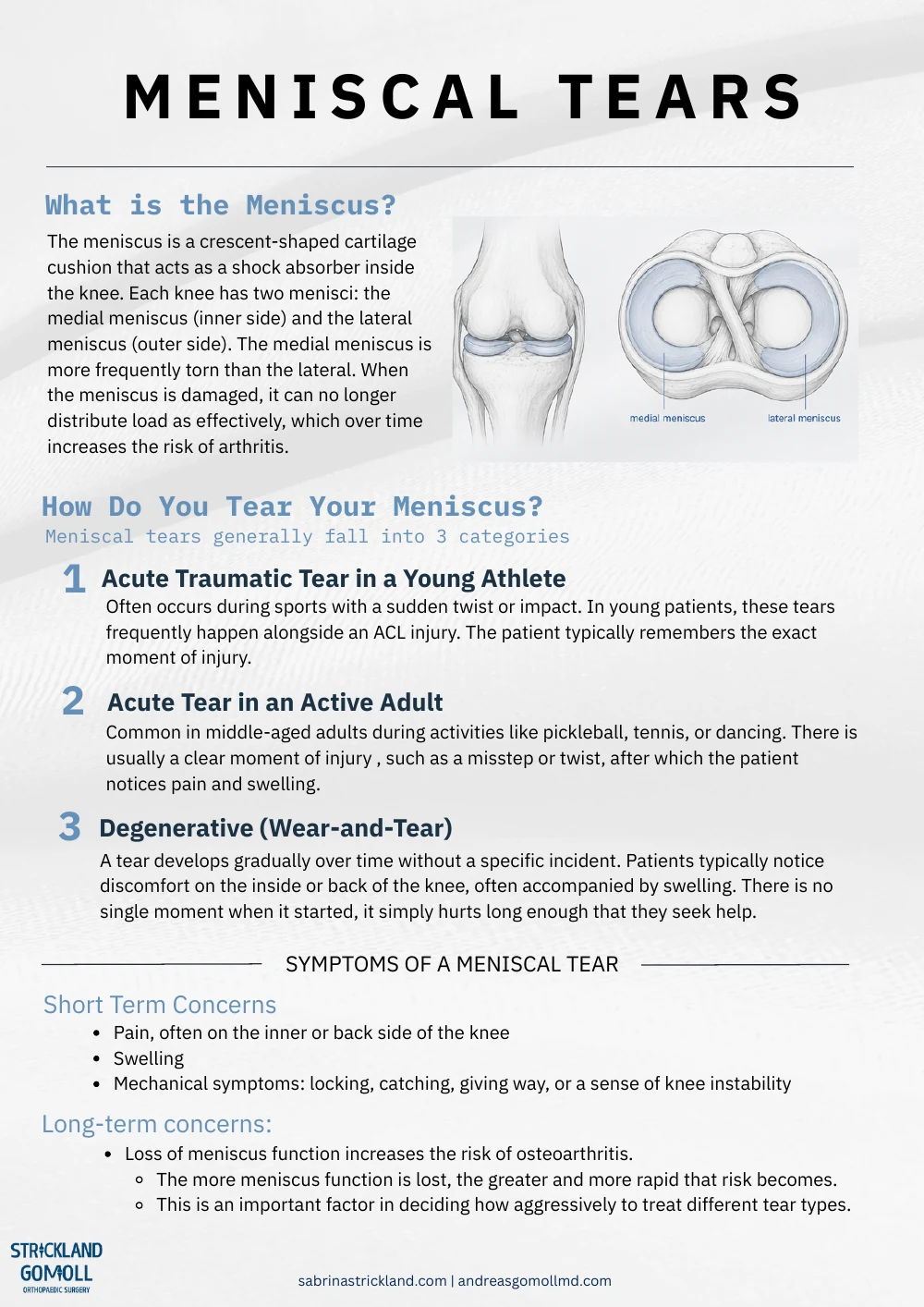 Strickland Gomoll Orthopaedic Surgery Newsletter, Volume 2 — page 2